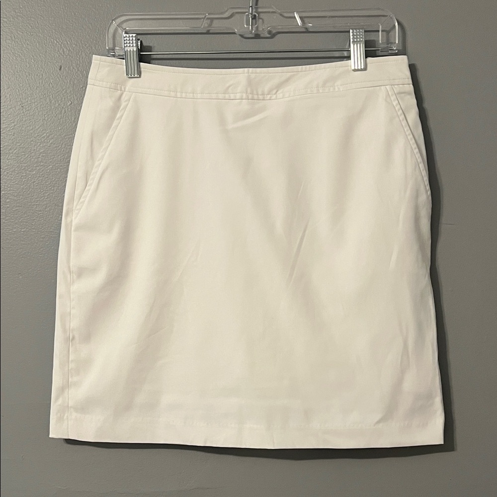 Fairway & Greene Classic Cream Pencil Skirt